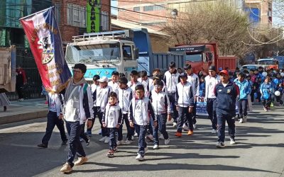 DESFILE DE INAGURACIÓN DE FUTBOL